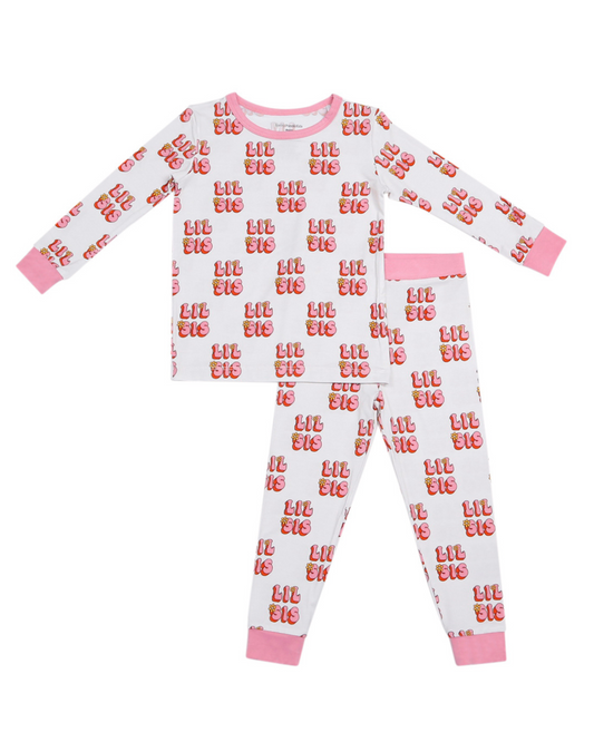 lil sis bamboo pajamas // LONG-SLEEVE TWO-PIECE SET (comes in extended sizing)