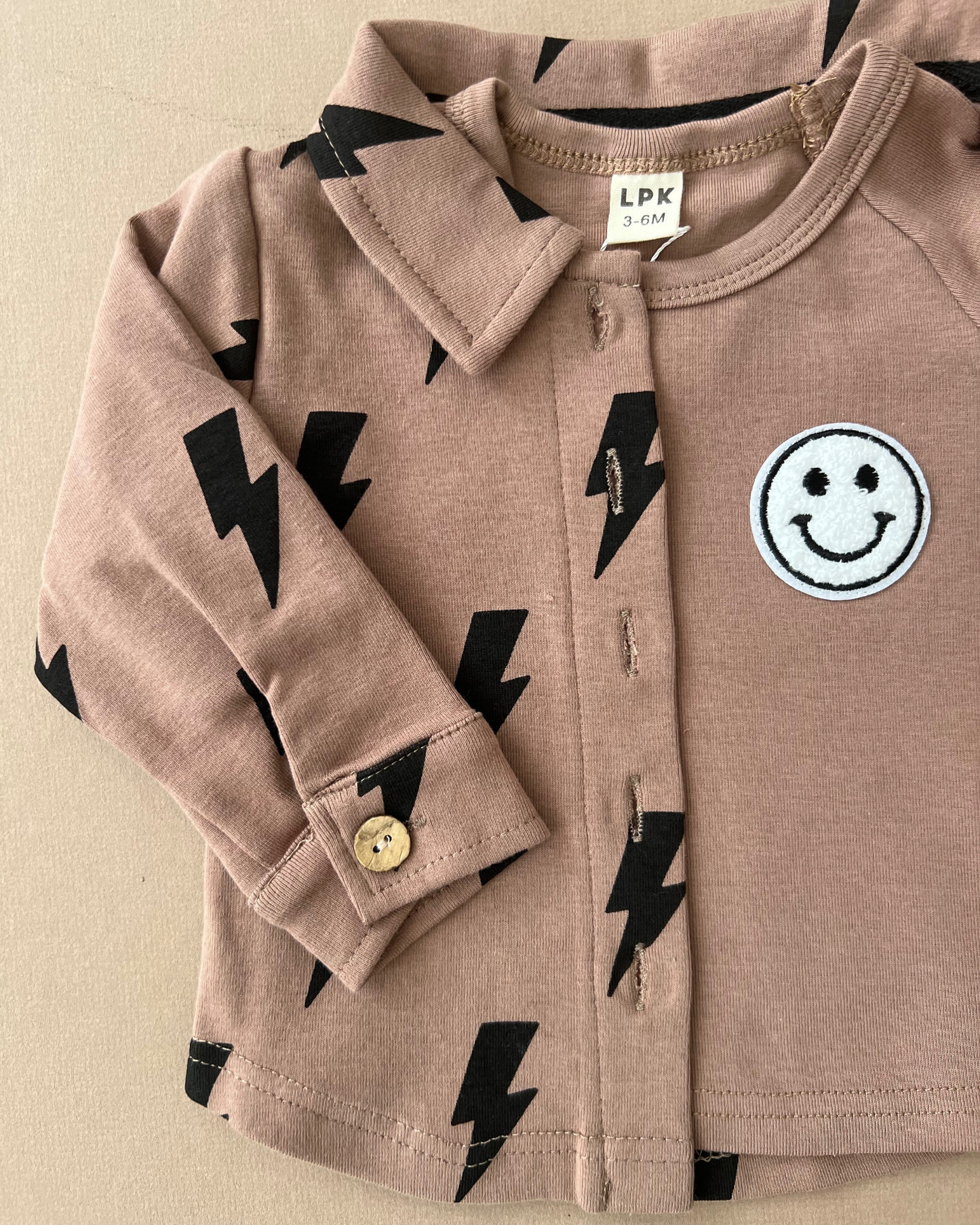 shacket // mocha bolts (*available in extended sizing up to 8/9*)