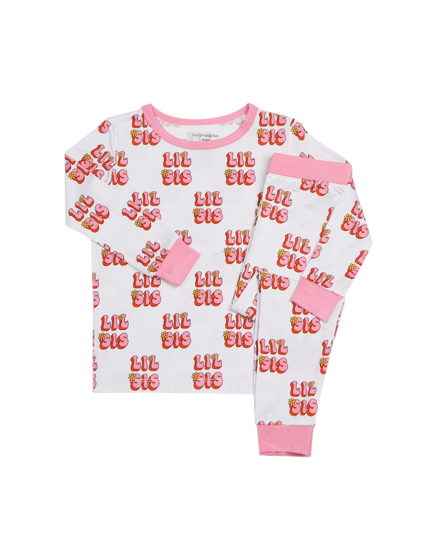 lil sis bamboo pajamas // LONG-SLEEVE TWO-PIECE SET (comes in extended sizing)
