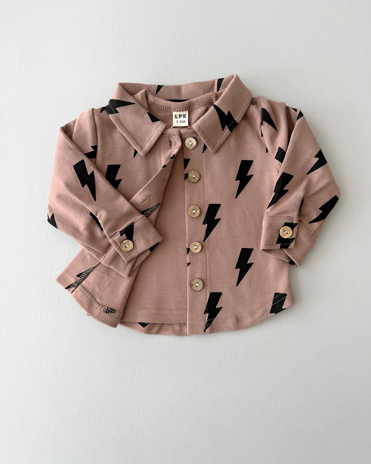 shacket // mocha bolts (*available in extended sizing up to 8/9*)