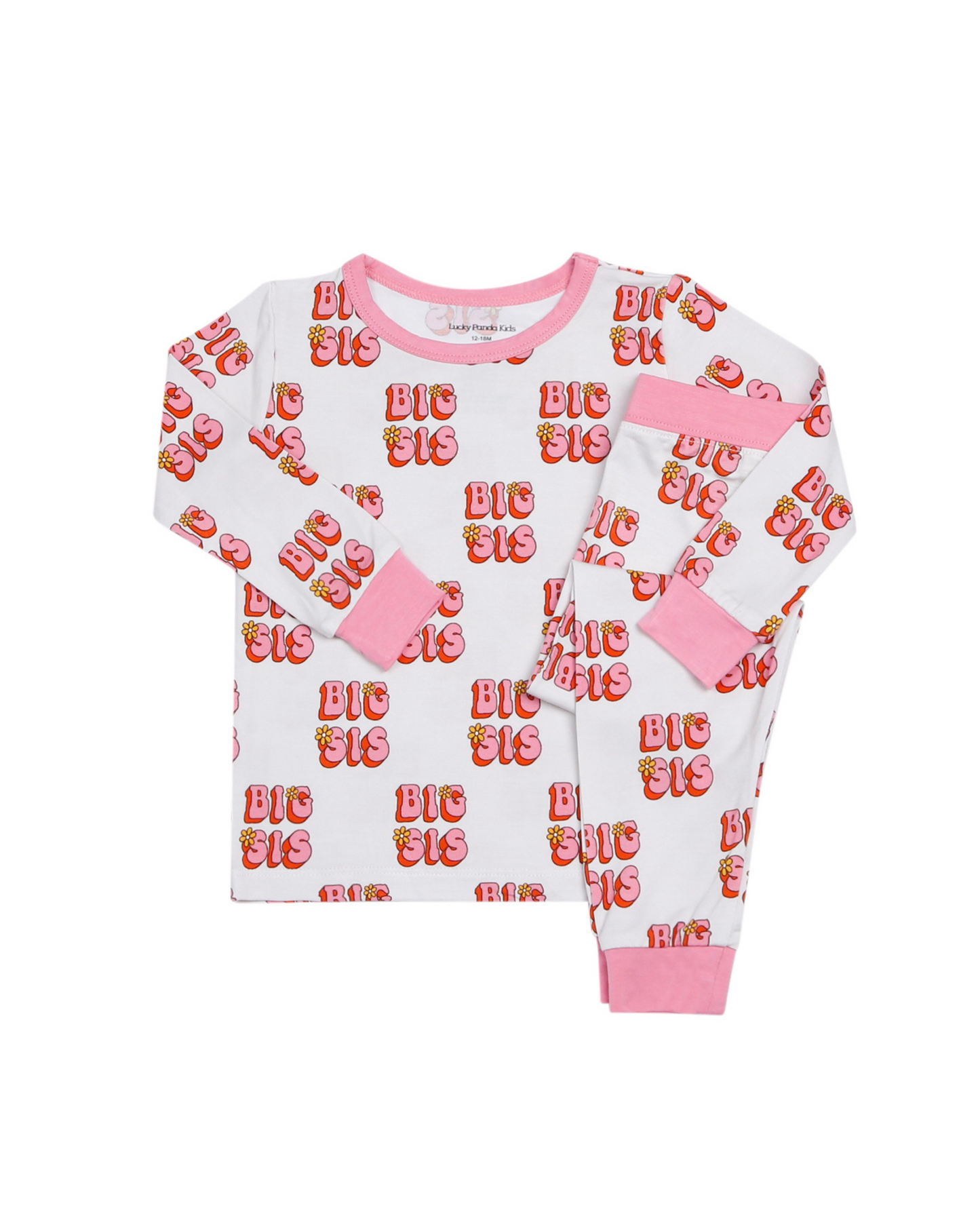 big sis bamboo pajamas // LONG-SLEEVE TWO-PIECE SET (comes in extended sizing)