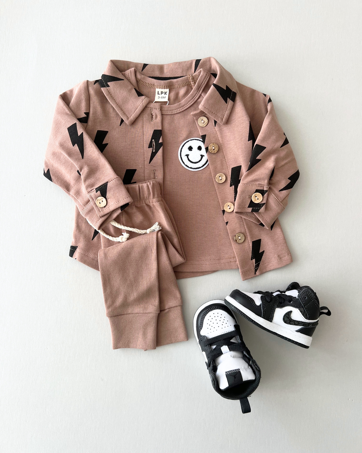 shacket // mocha bolts (*available in extended sizing up to 8/9*)