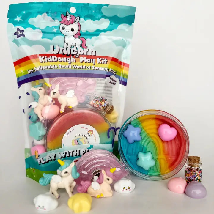 unicorn kid-dough play kit