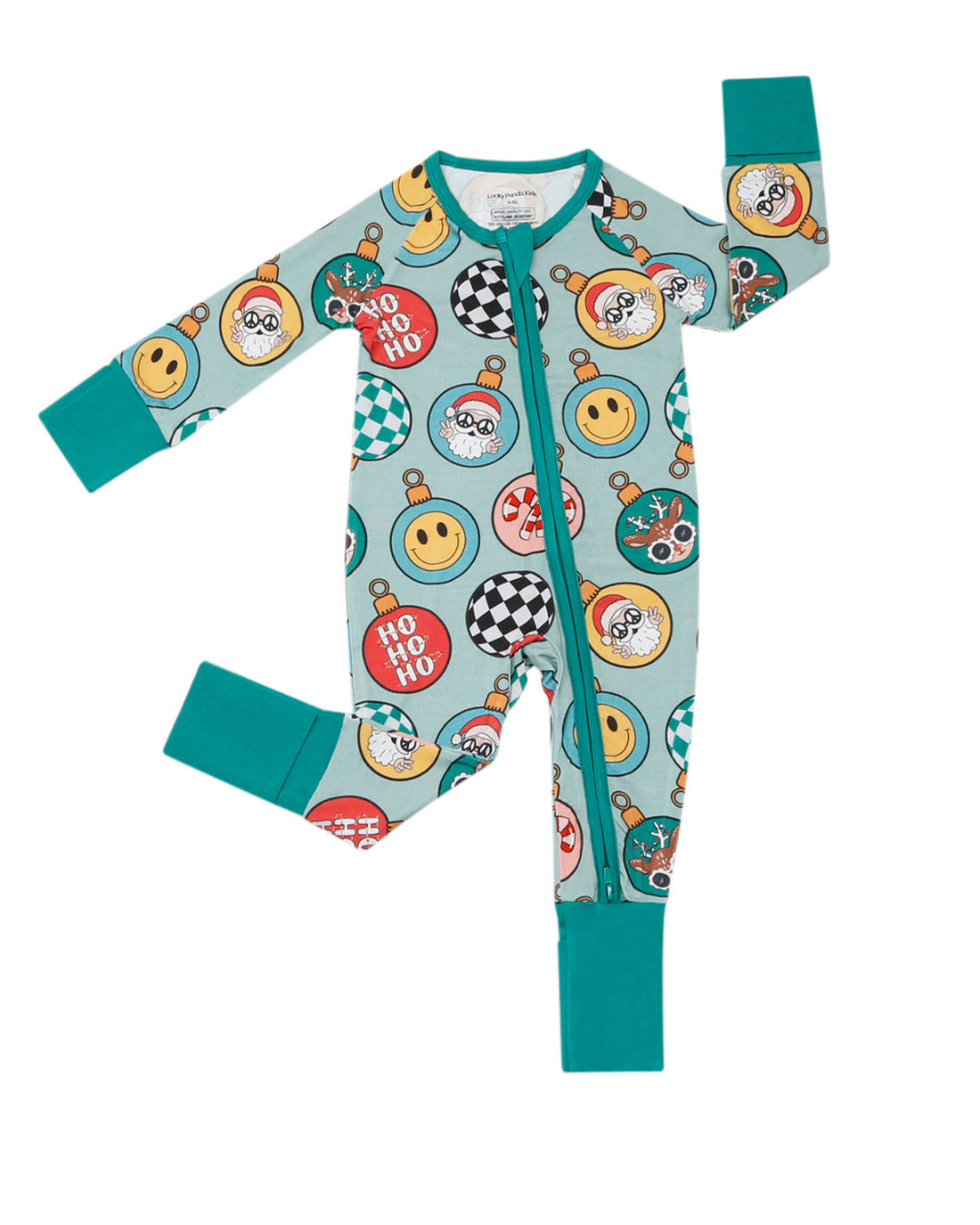 christmas ornaments bamboo pajamas // ZIPPY