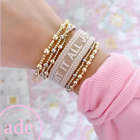 count it all joy bracelet
