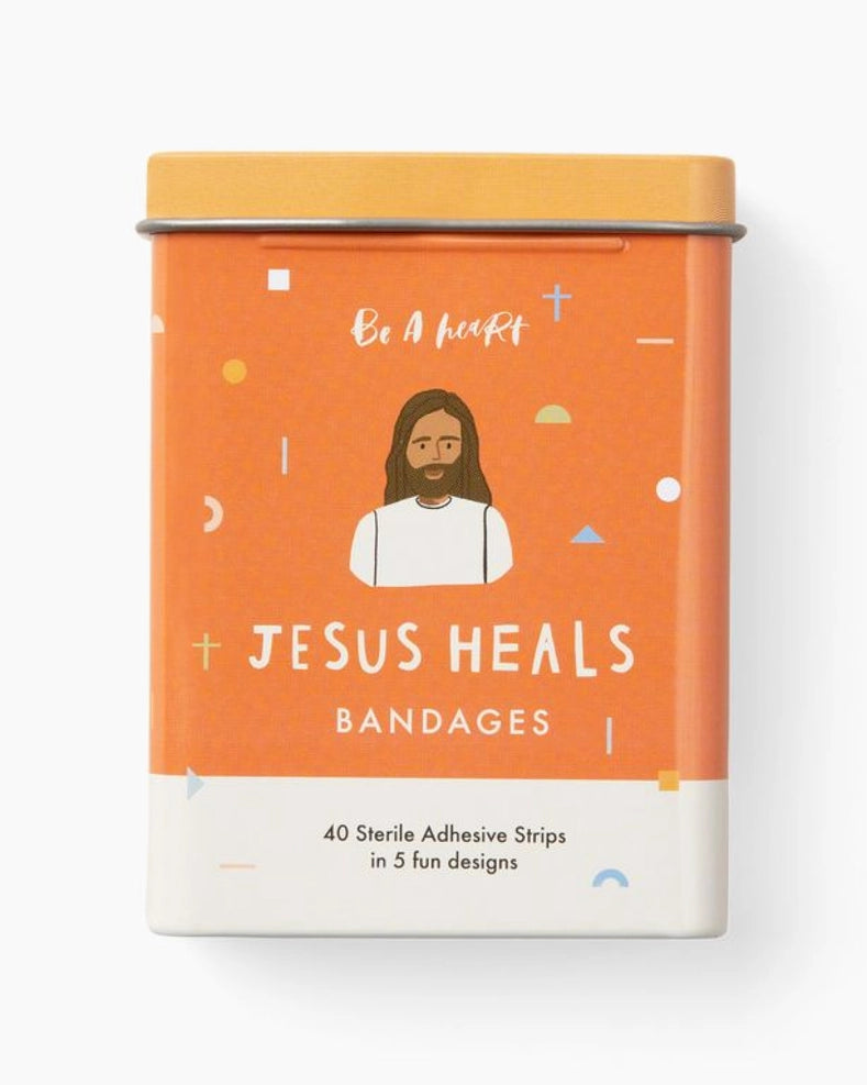 Jesus heals bandages // original