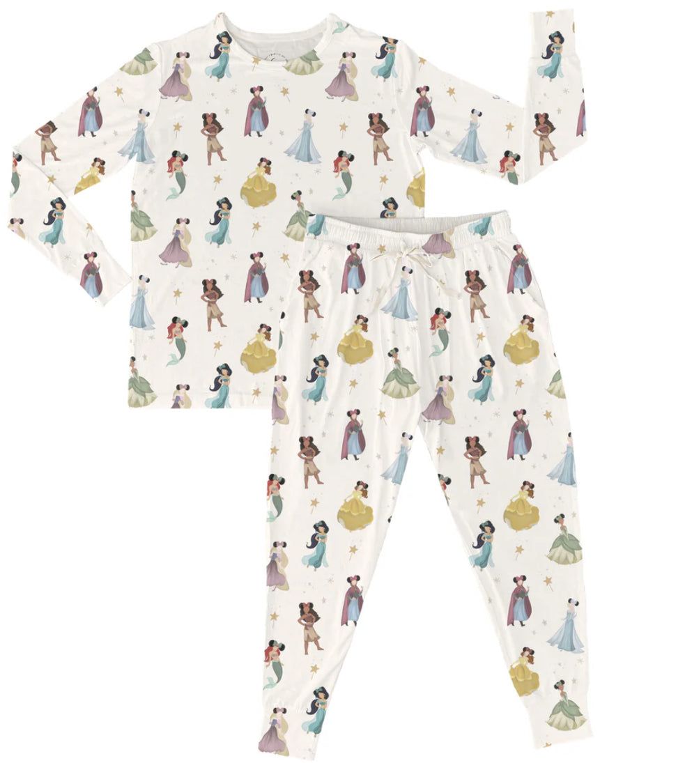WOMEN’s princess magic bamboo pajamas // long-sleeve top + jogger set