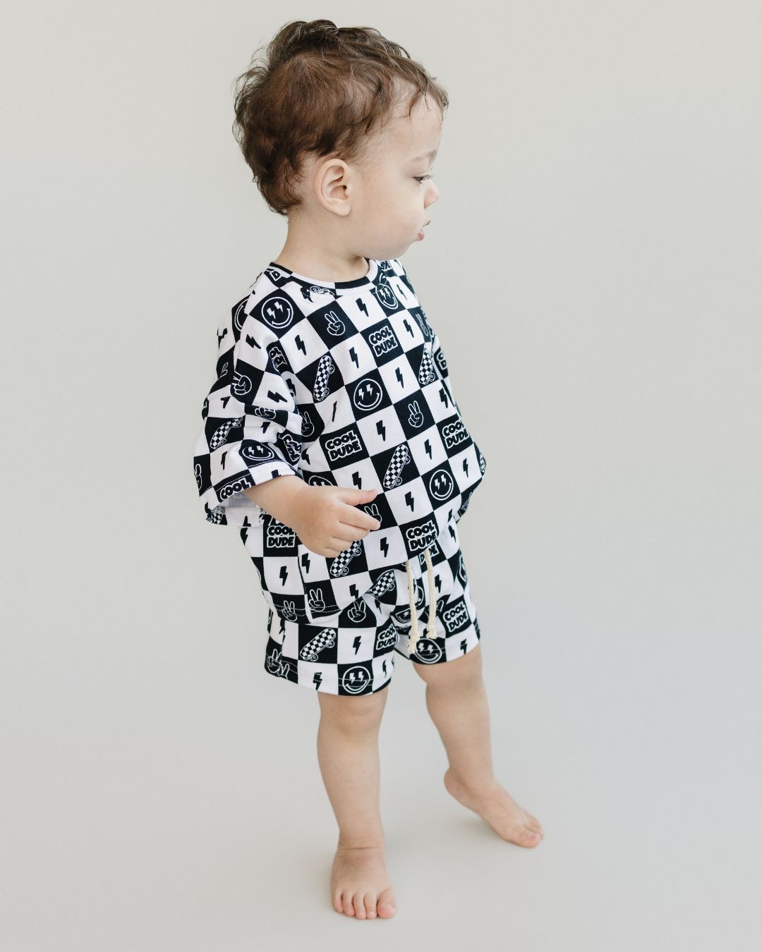 shorts set // cool dude (available in EXTENDED SIZING!)