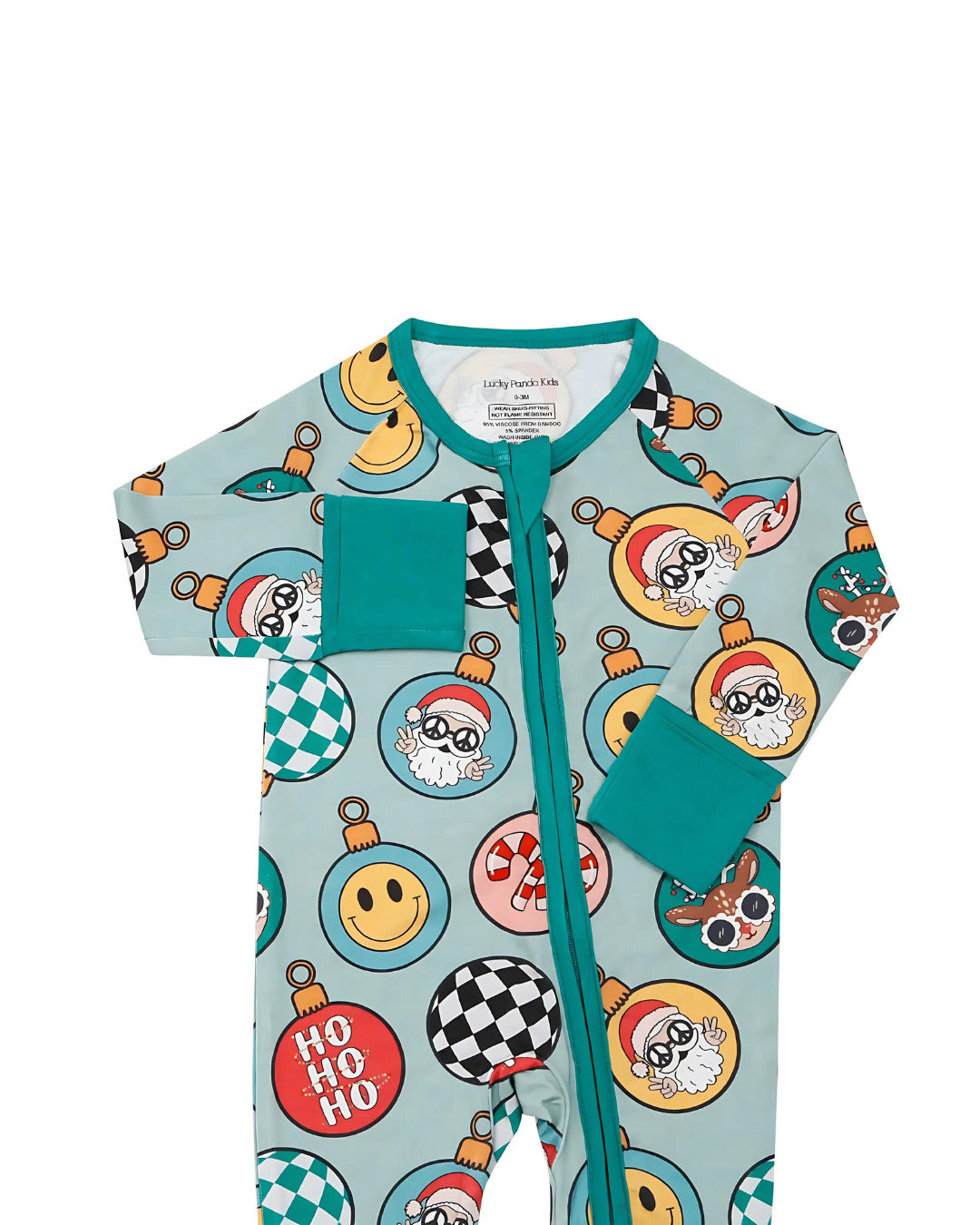 christmas ornaments bamboo pajamas // ZIPPY