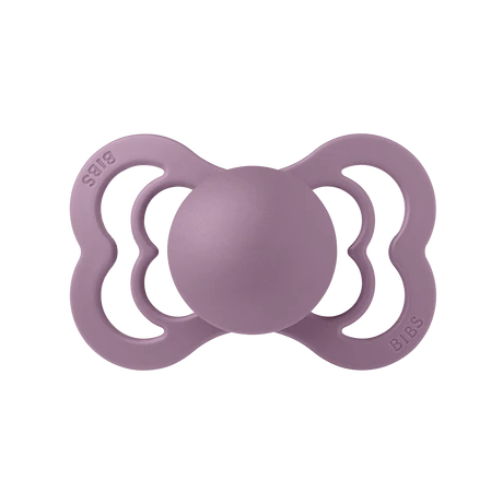 BIBS supreme // symmetrical silicone nipple // mauve