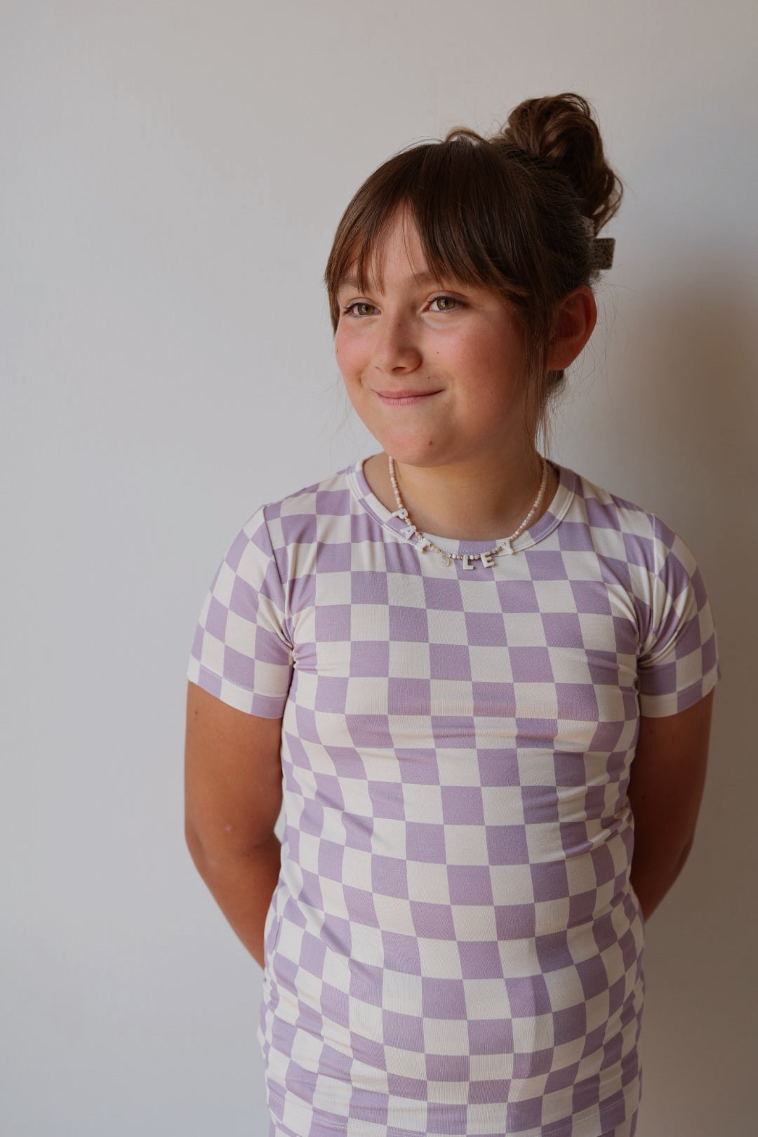 grape soda bamboo pajamas // SHORTS SET (mama + me)