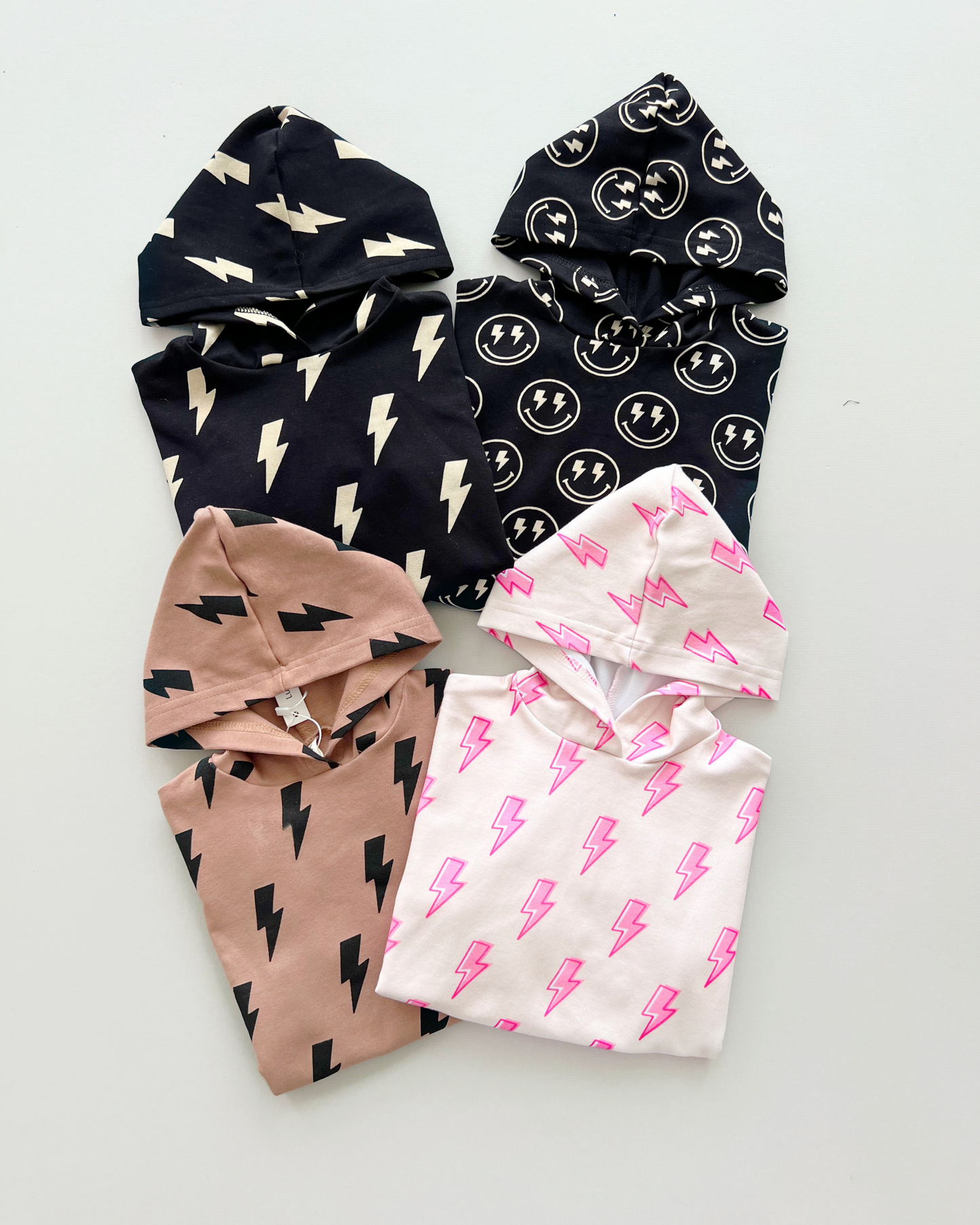 hooded bubble romper // mocha bolts