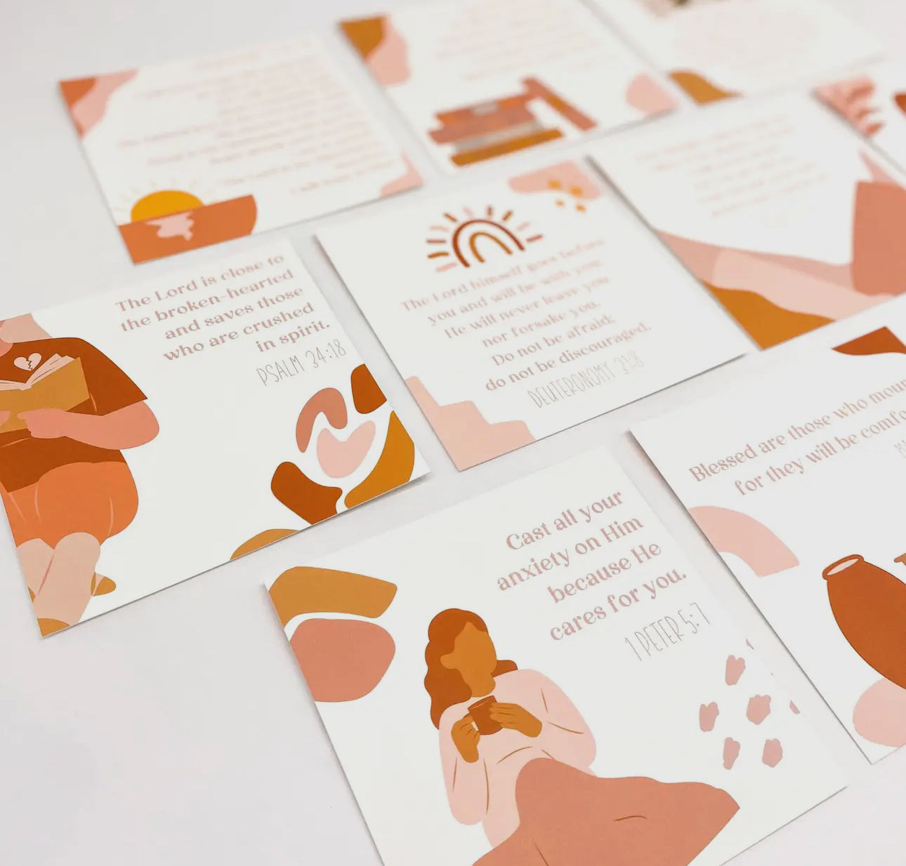 bible verse card set // grief