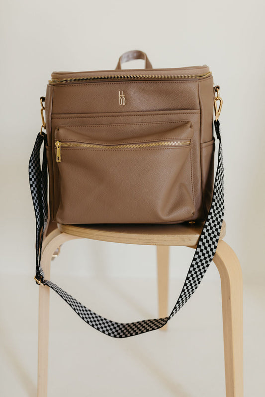 forever french diaper bag // taupe