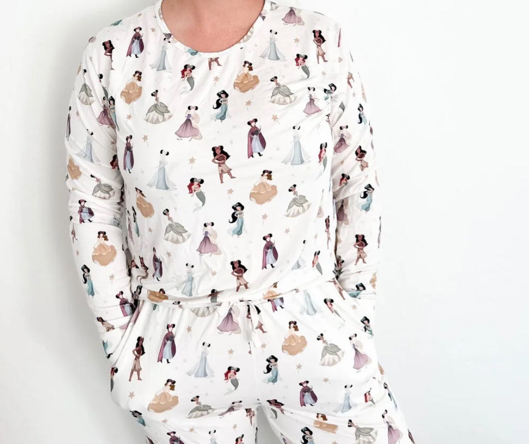 WOMEN’s princess magic bamboo pajamas // long-sleeve top + jogger set