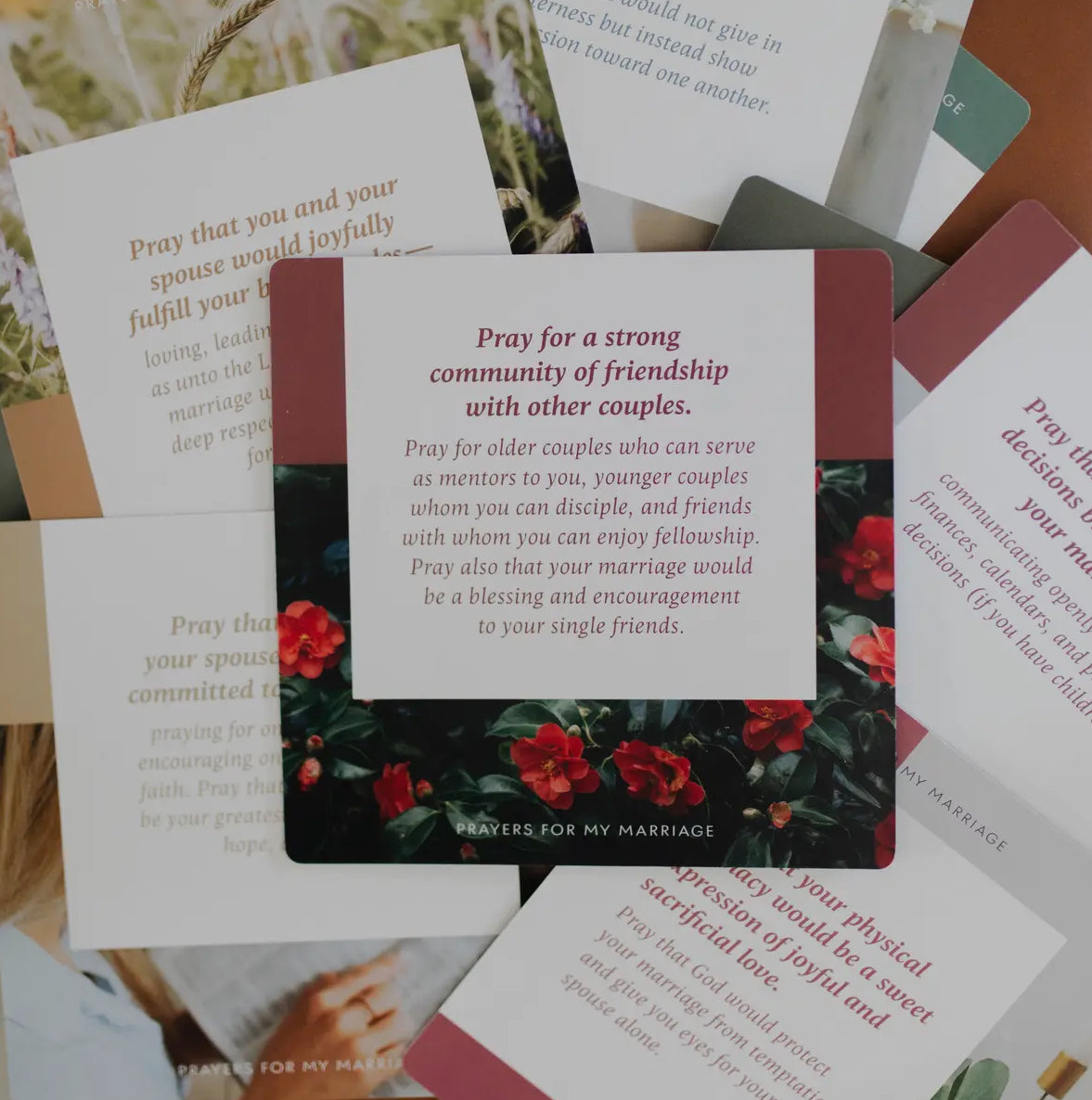 bible verse card set // prayers for my marriage