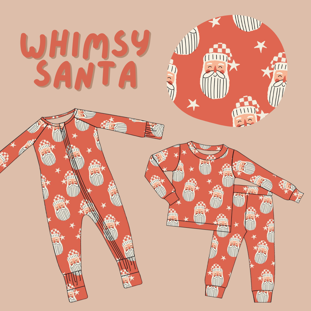 whimsy santa BAMBOO PREORDER // OPEN UNTIL 9.4 // ships mid november!
