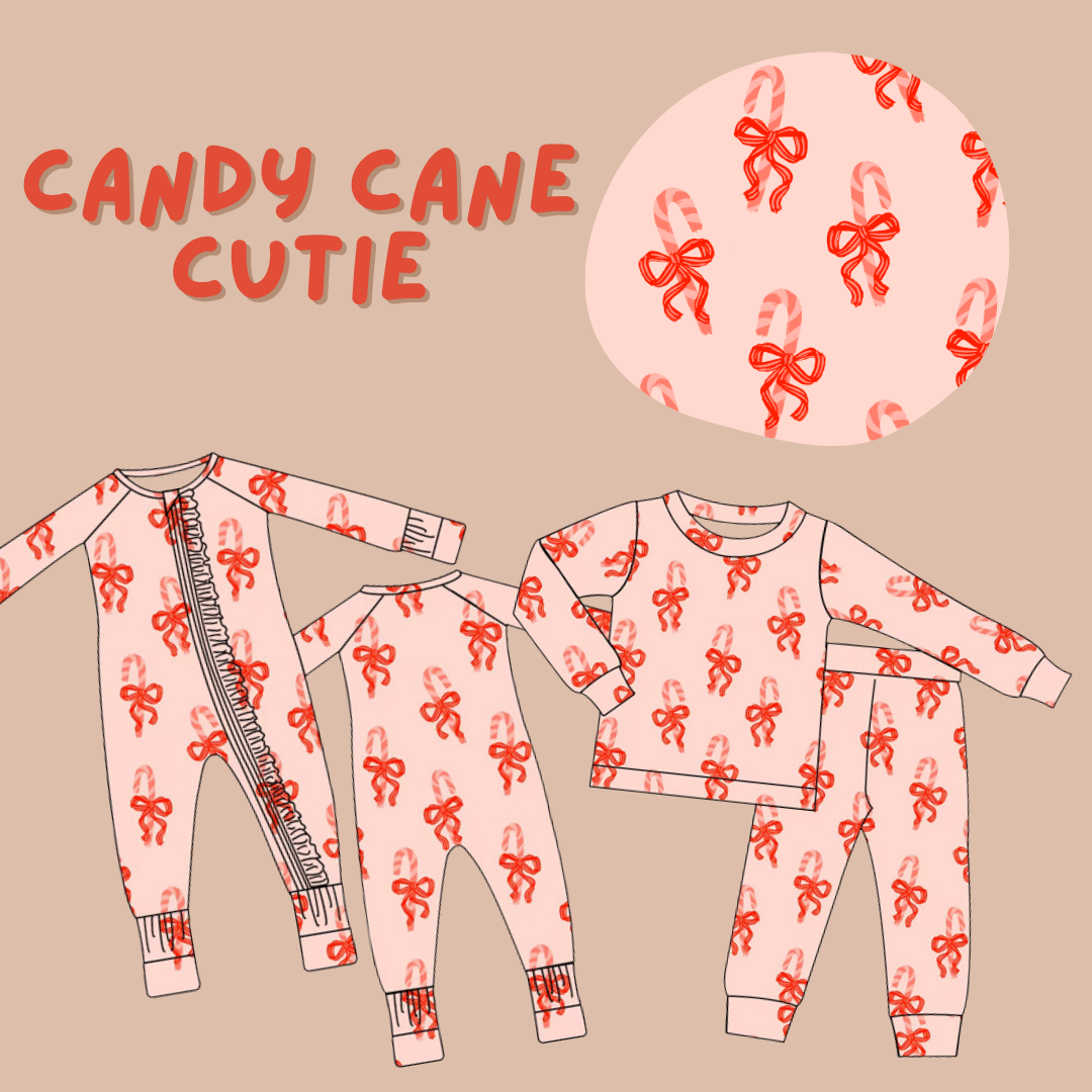 candy cane cutie BAMBOO PREORDER // OPEN UNTIL 9.4 // ships mid november!