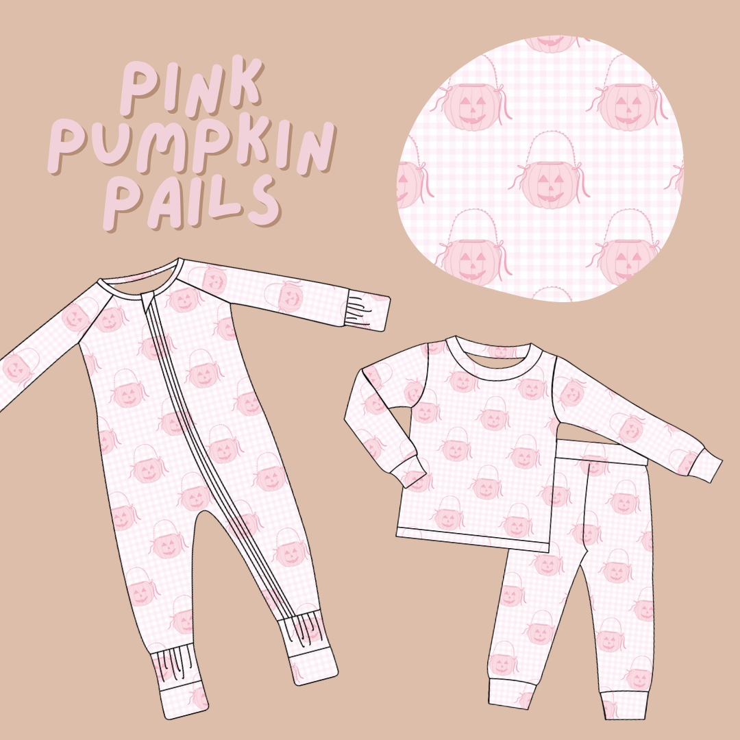pink pumpkin pails BAMBOO PREORDER // OPEN UNTIL 7.3 // SHIPS LATE AUGUST