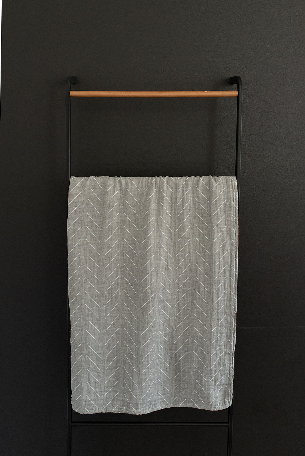 muslin swaddle blanket // neutral sage