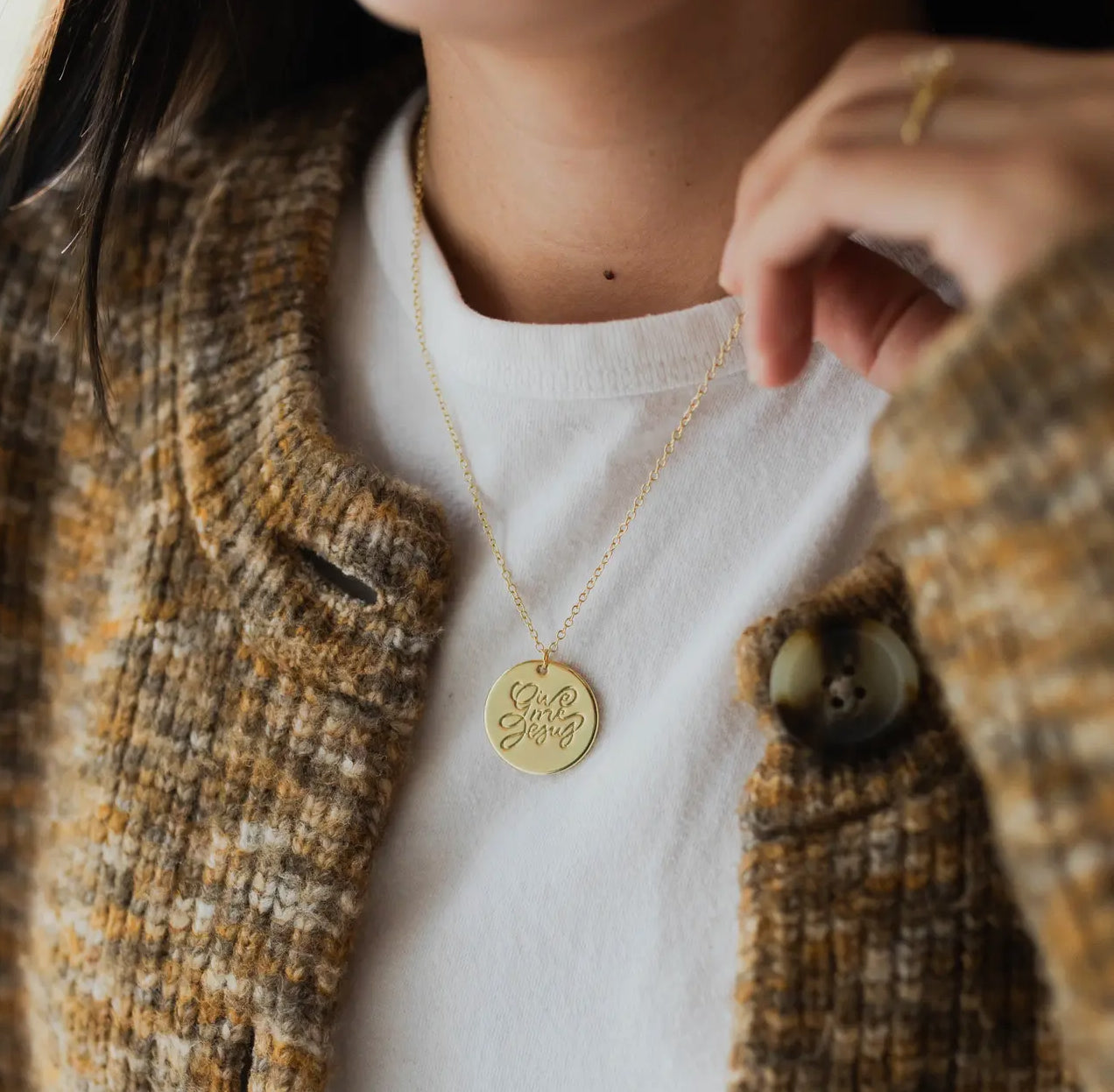 give me jesus necklace