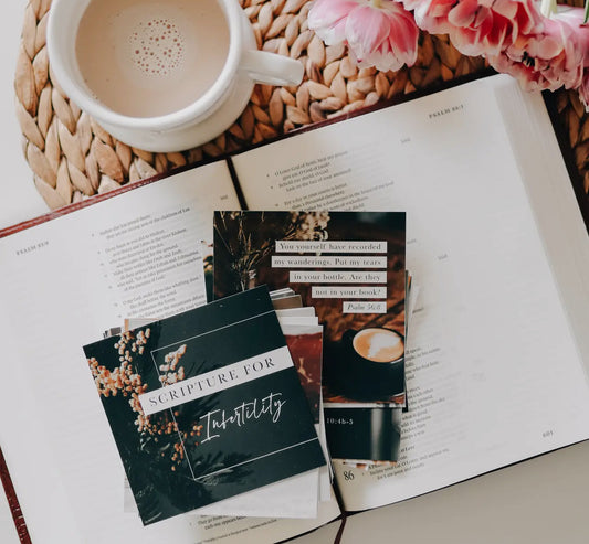 bible verse card set // scripture for infertility