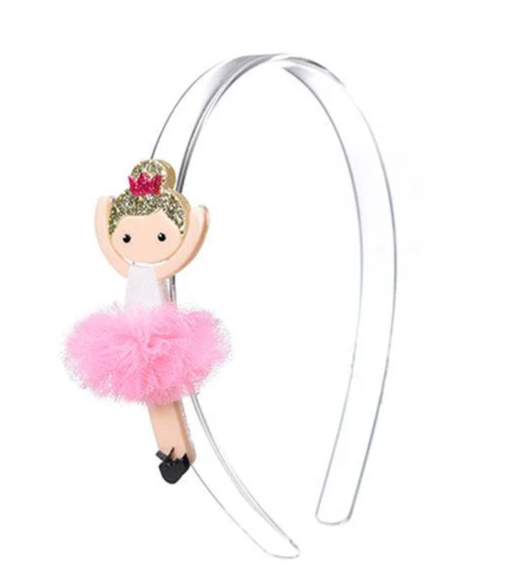 ballerina headband // blonde hair