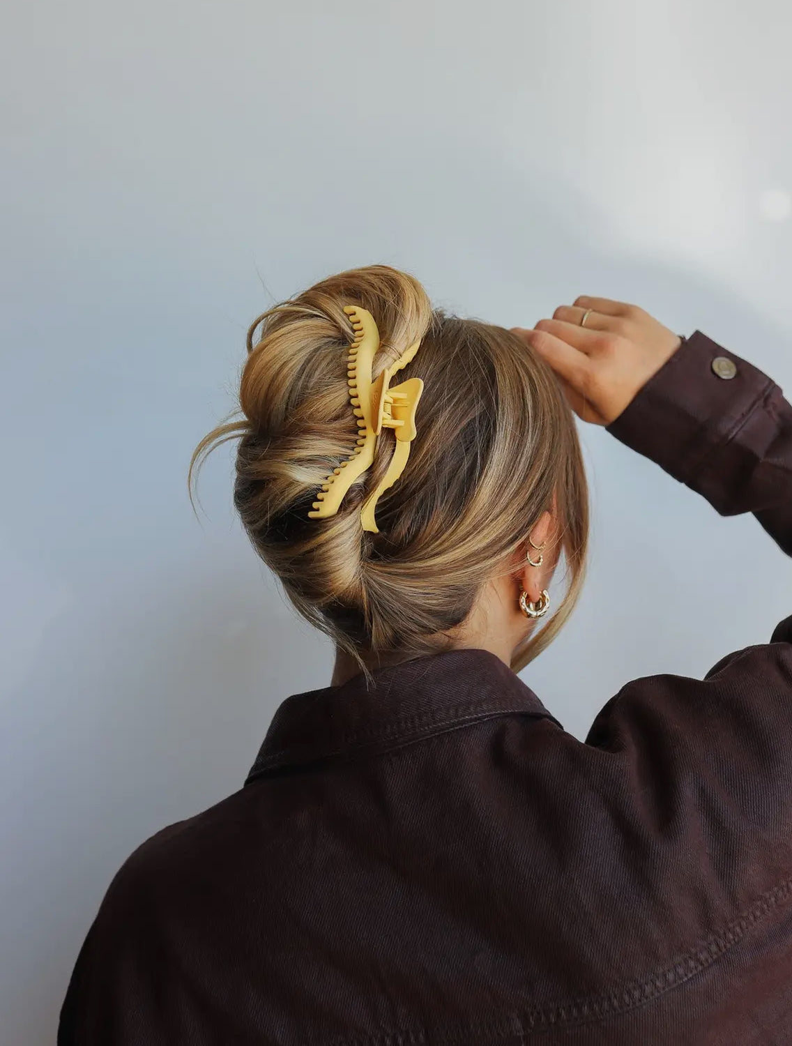 WAVY hold everything claw clip // original