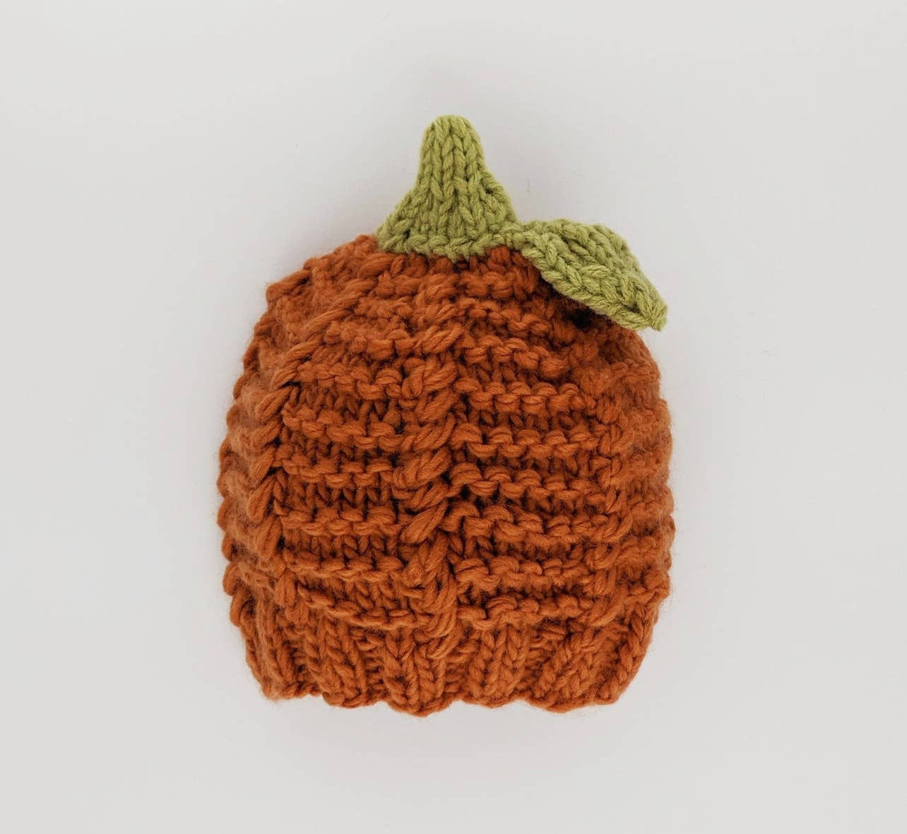 lil pumpkin knitted beanie