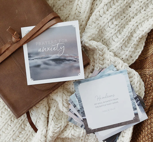 bible verse card set // prayers for anxiety