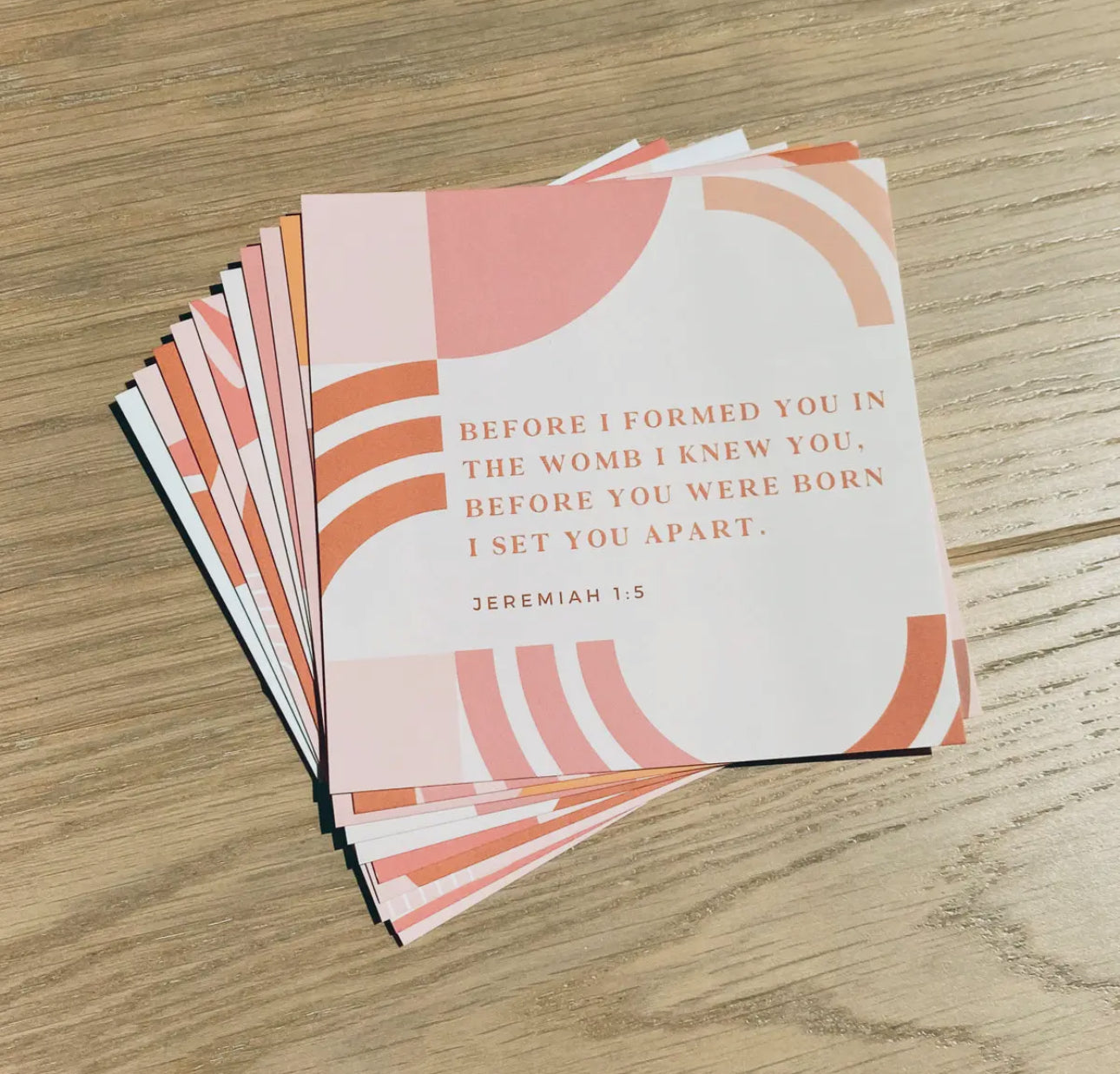 bible verse card set // hope-filled