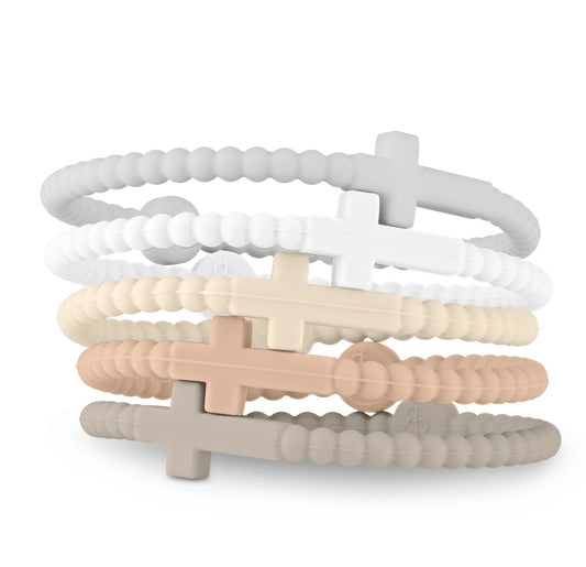 set of 5 jesus bracelets *KIDS SIZE* // serene