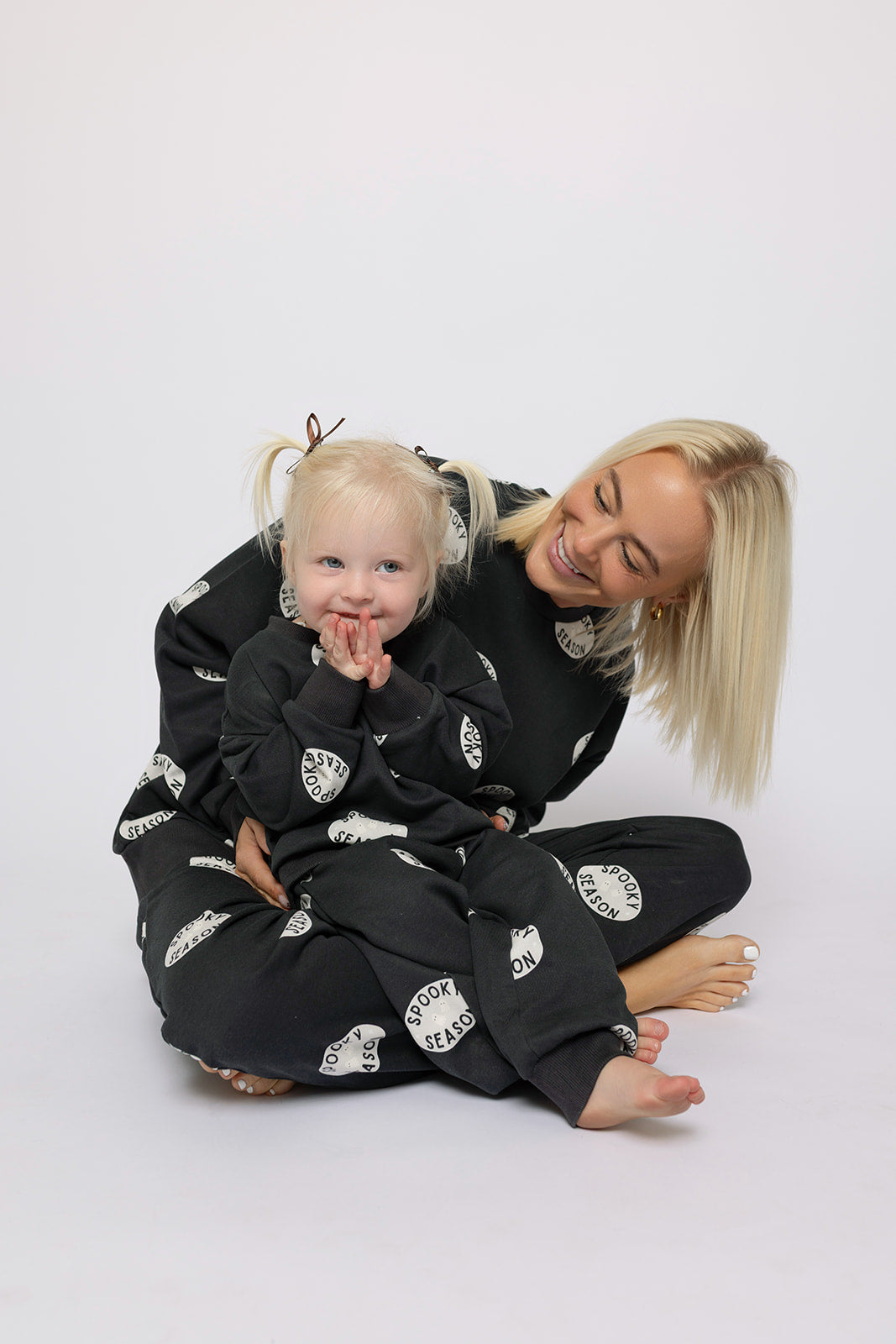 women's sweat set // spooky season (mama + me)