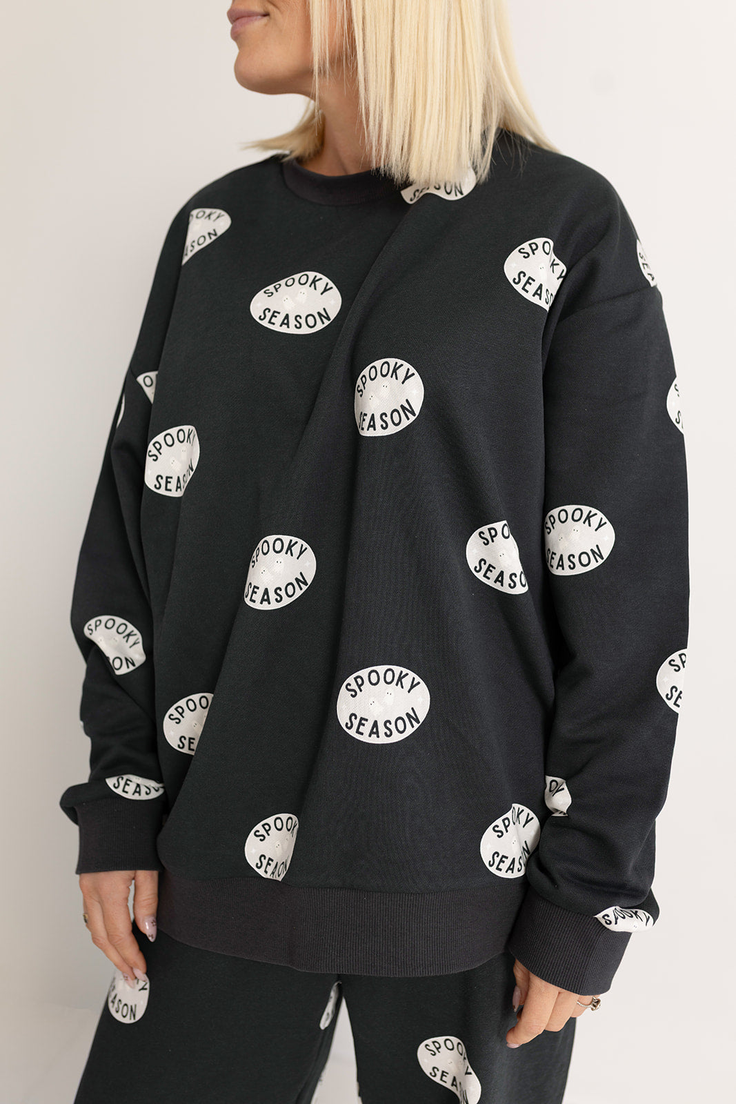 women's sweat set // spooky season (mama + me)