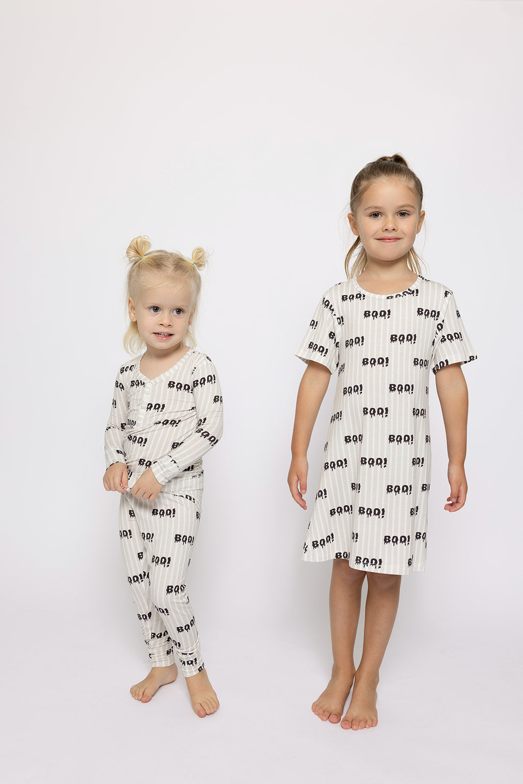 boo! bamboo pajamas // LONG-SLEEVE TWO-PIECE SET