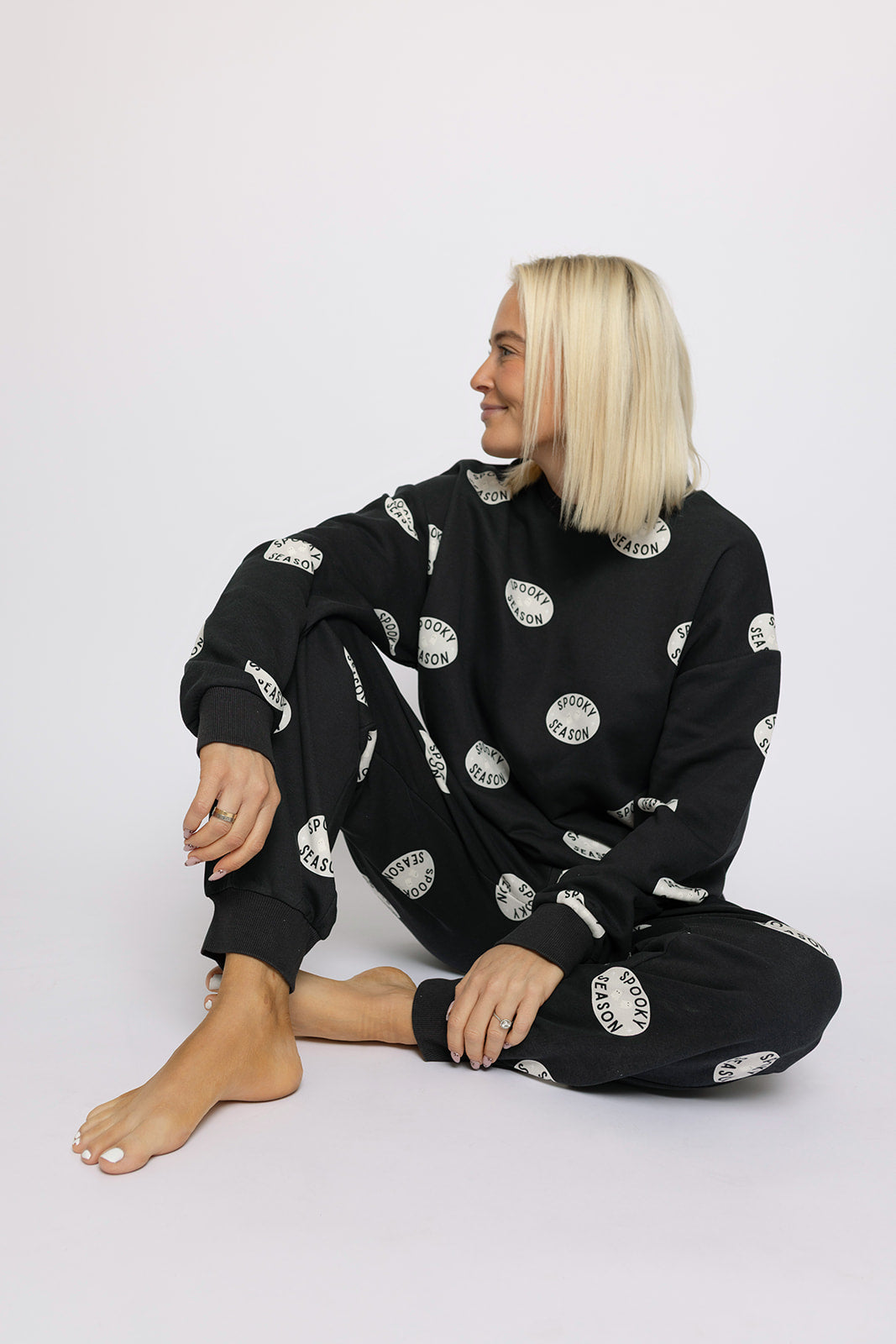 women's sweat set // spooky season (mama + me)