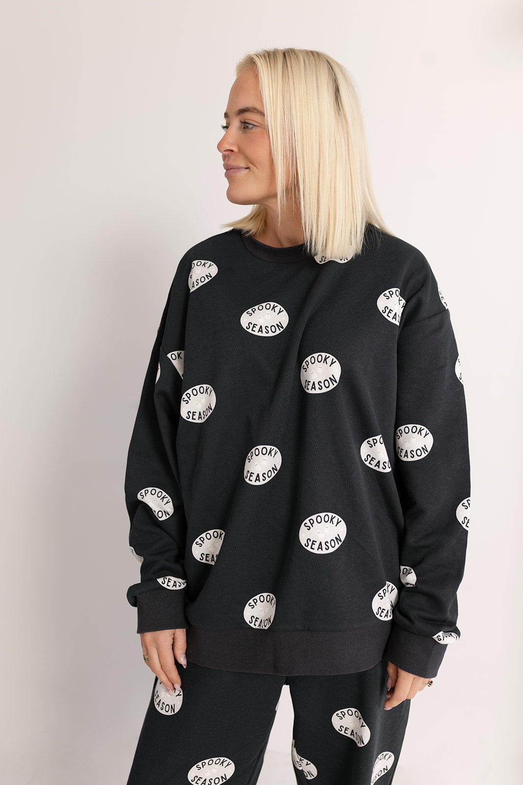 women's sweat set // spooky season (mama + me)