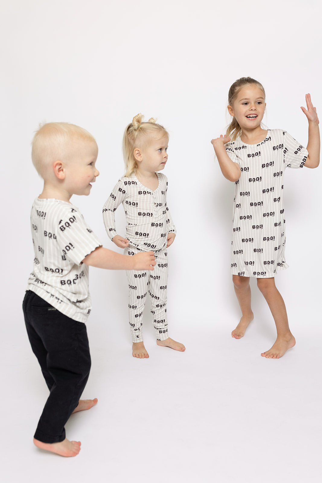 boo! bamboo pajamas // LONG-SLEEVE TWO-PIECE SET