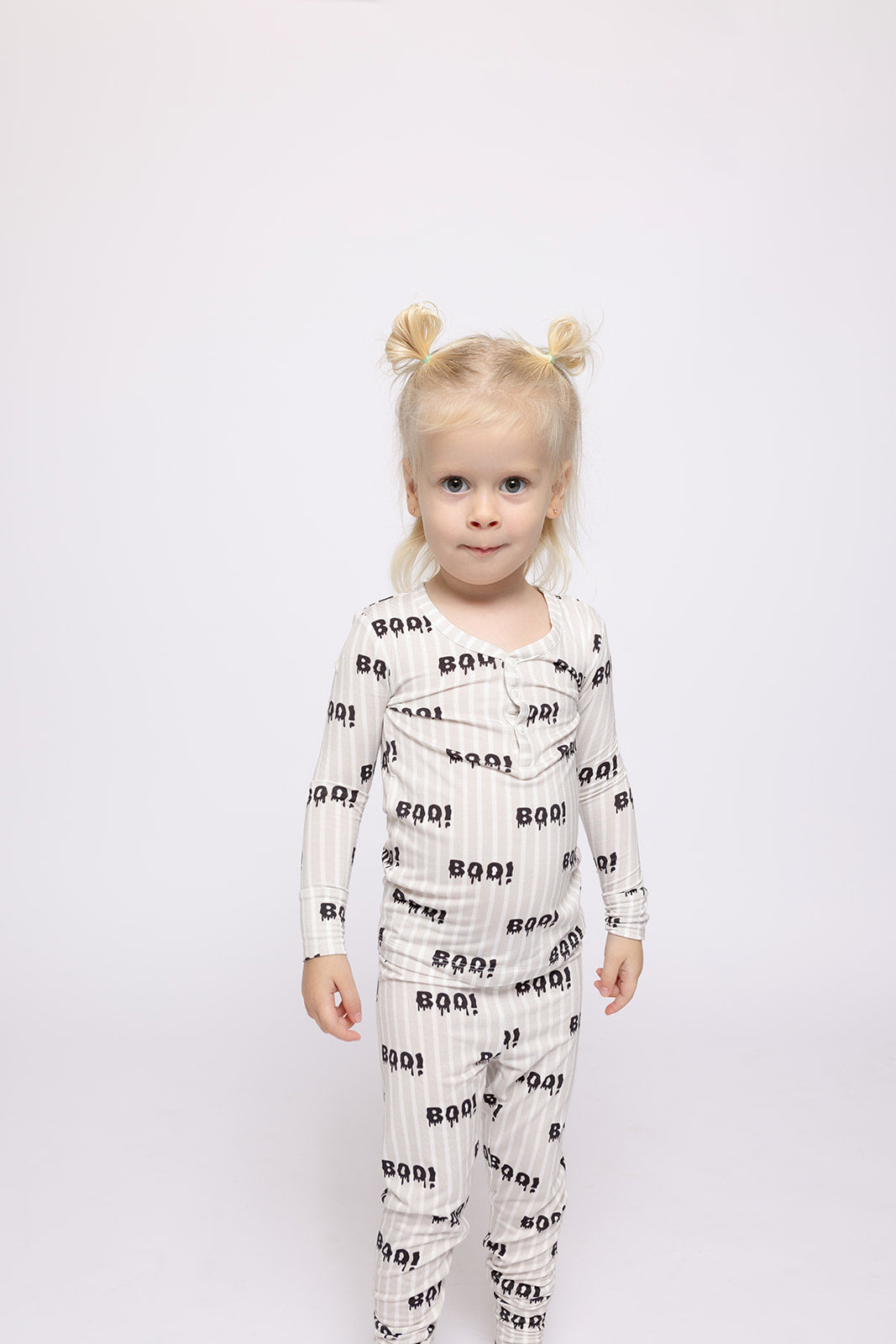 boo! bamboo pajamas // LONG-SLEEVE TWO-PIECE SET