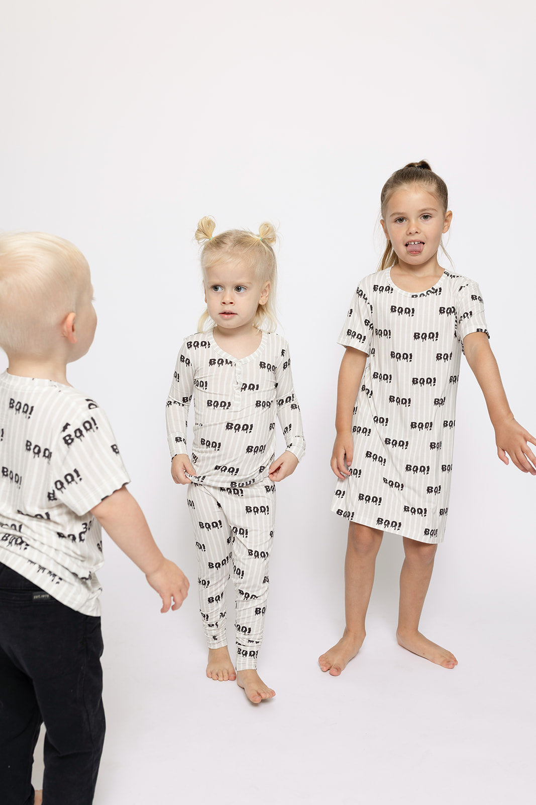 boo! bamboo pajamas // LONG-SLEEVE TWO-PIECE SET