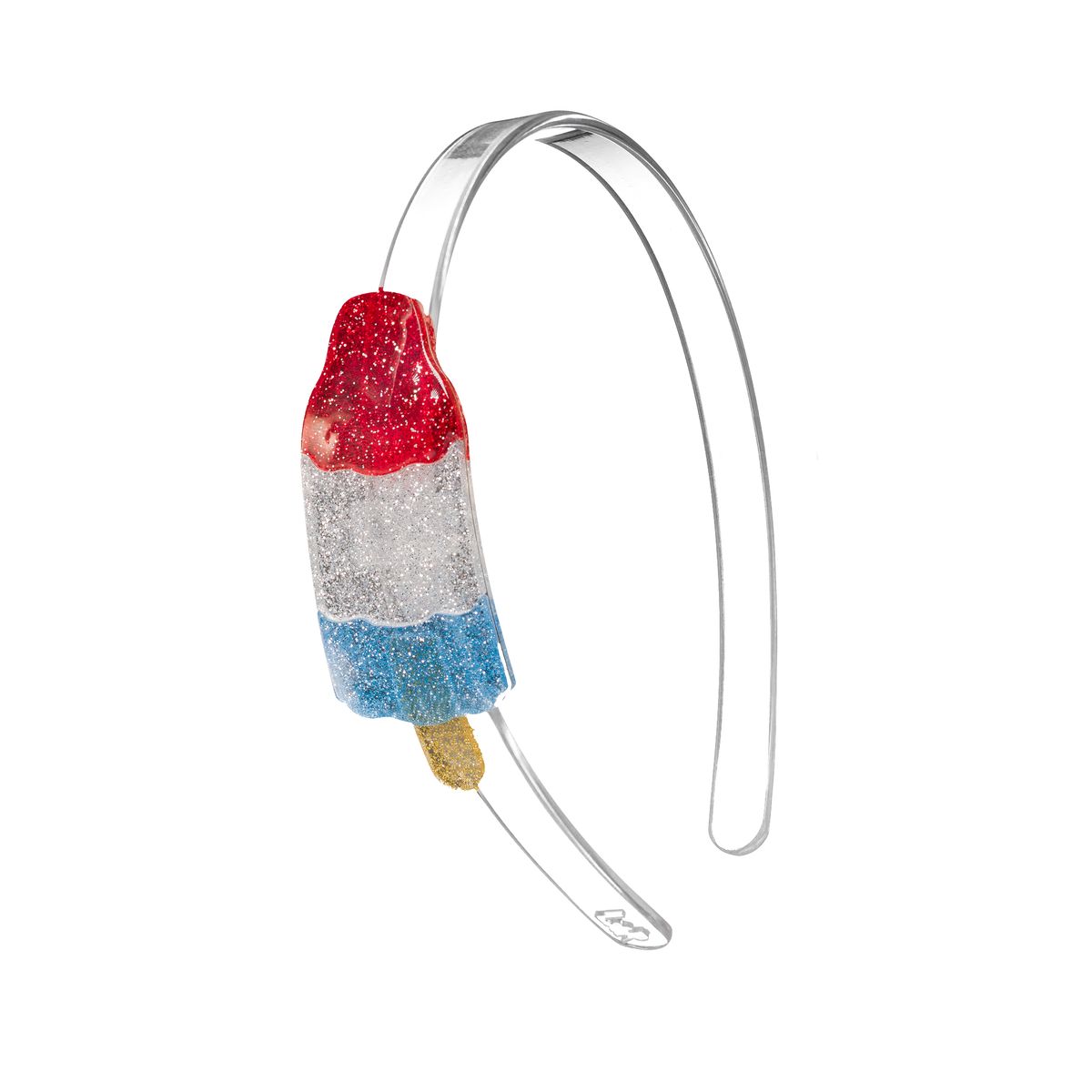 glittery bomb pop headband