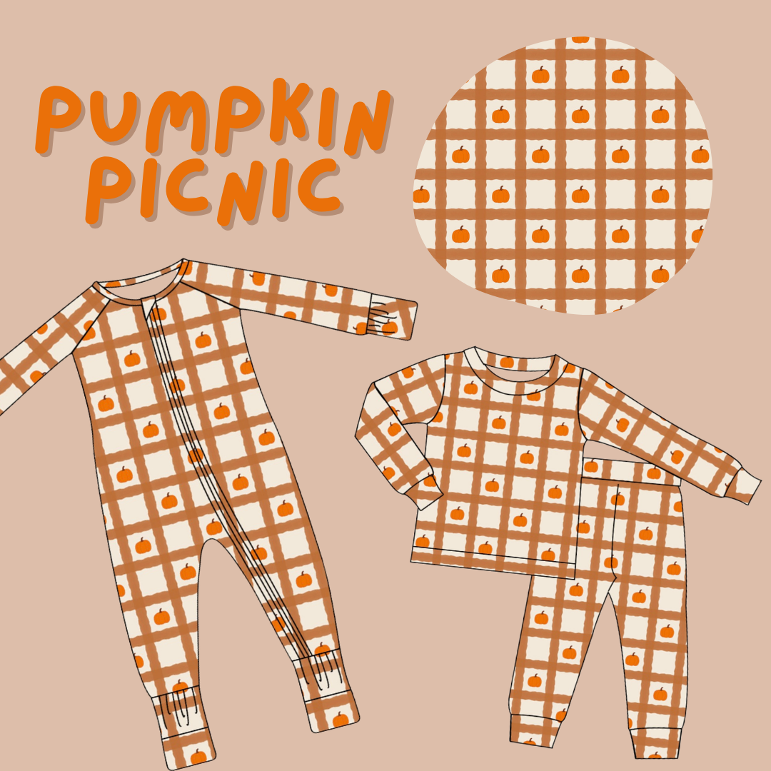 pumpkin picnic BAMBOO PREORDER // OPEN UNTIL 7.27 // SHIPS MID SEPTEMBER