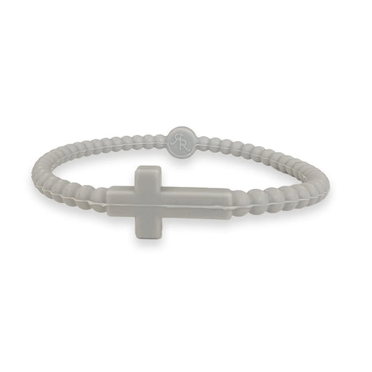 set of 5 jesus bracelets // slate