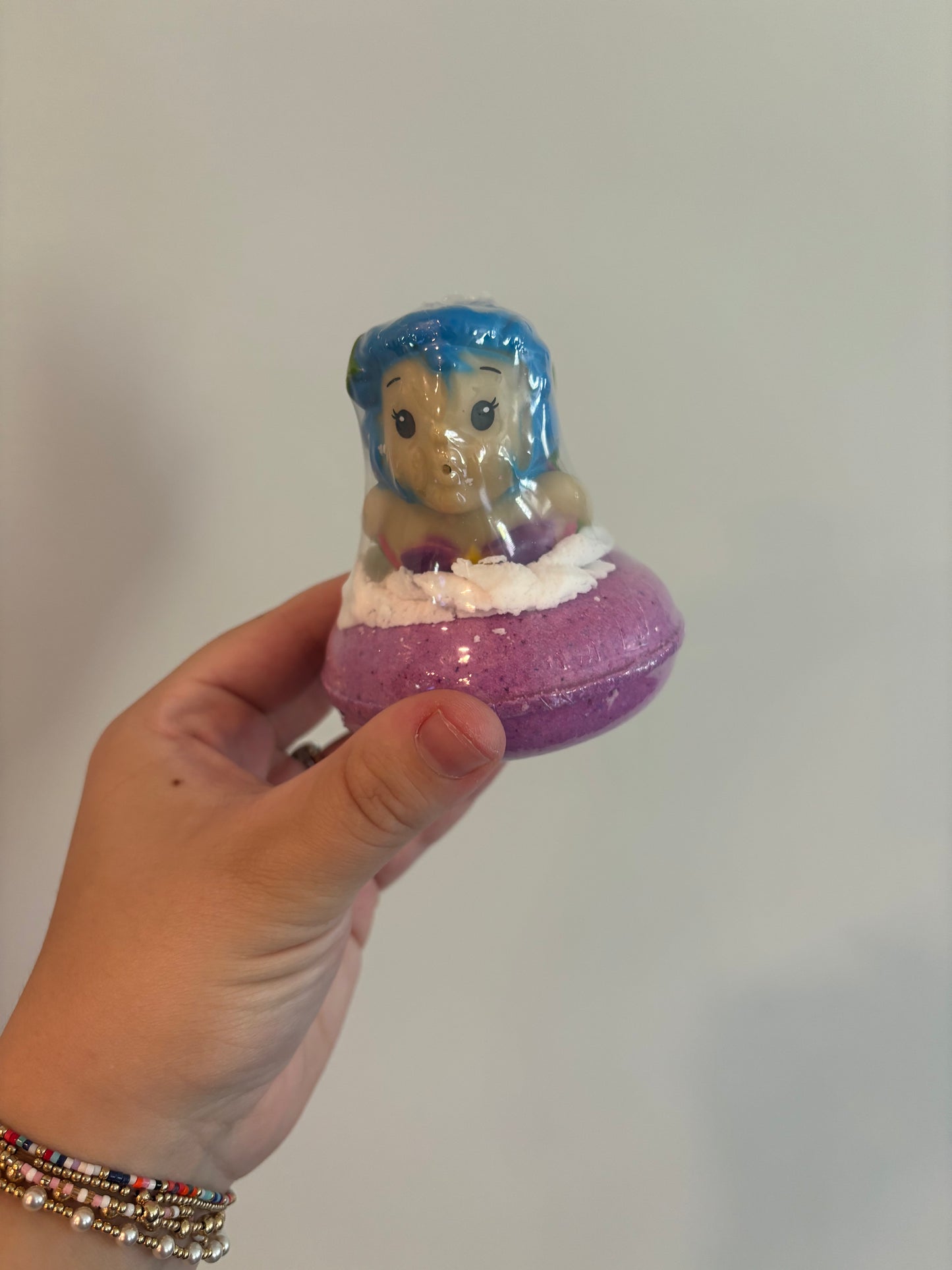 mermaid water squirt toy donut bath bomb