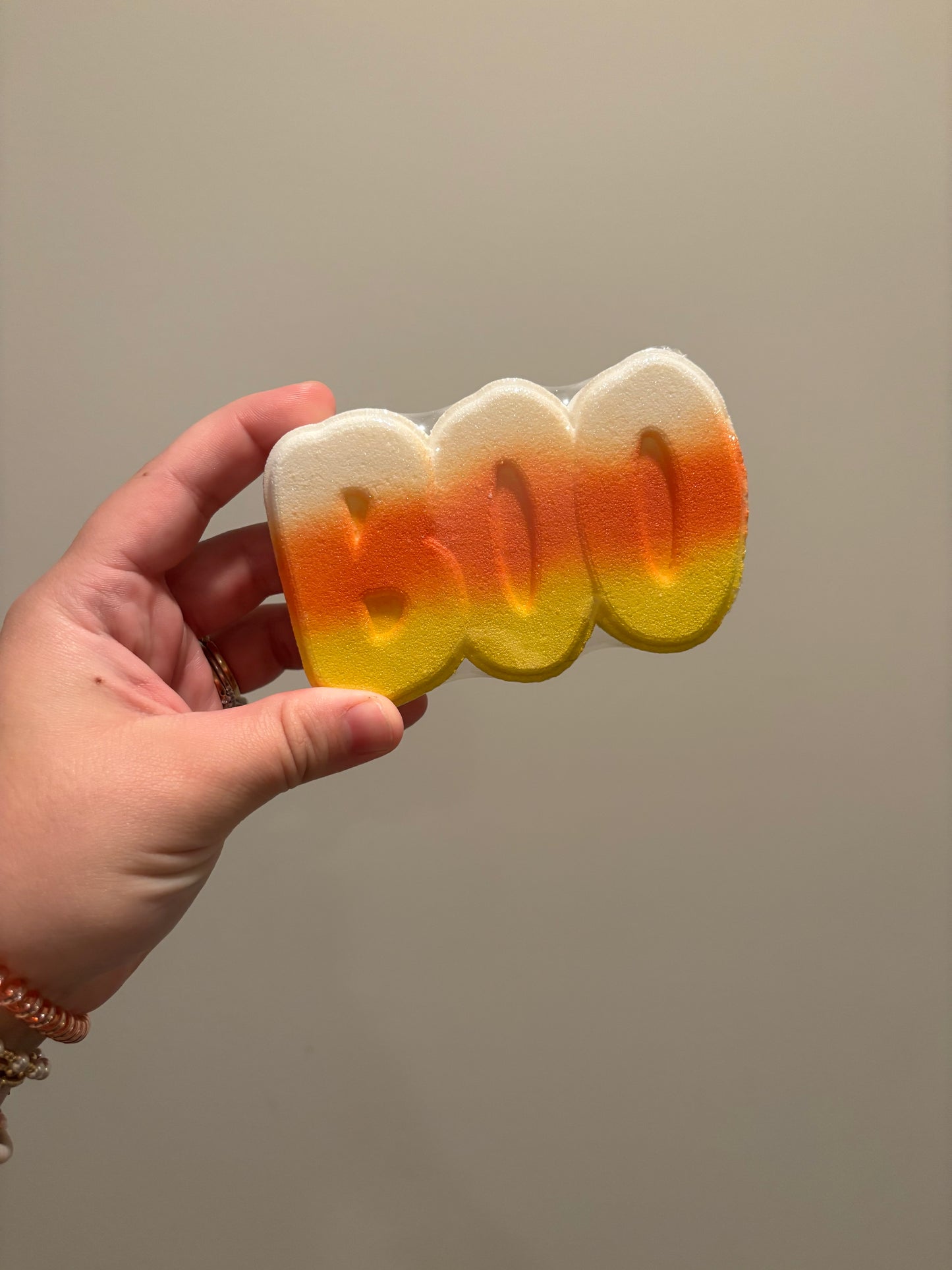 boo halloween bath bomb