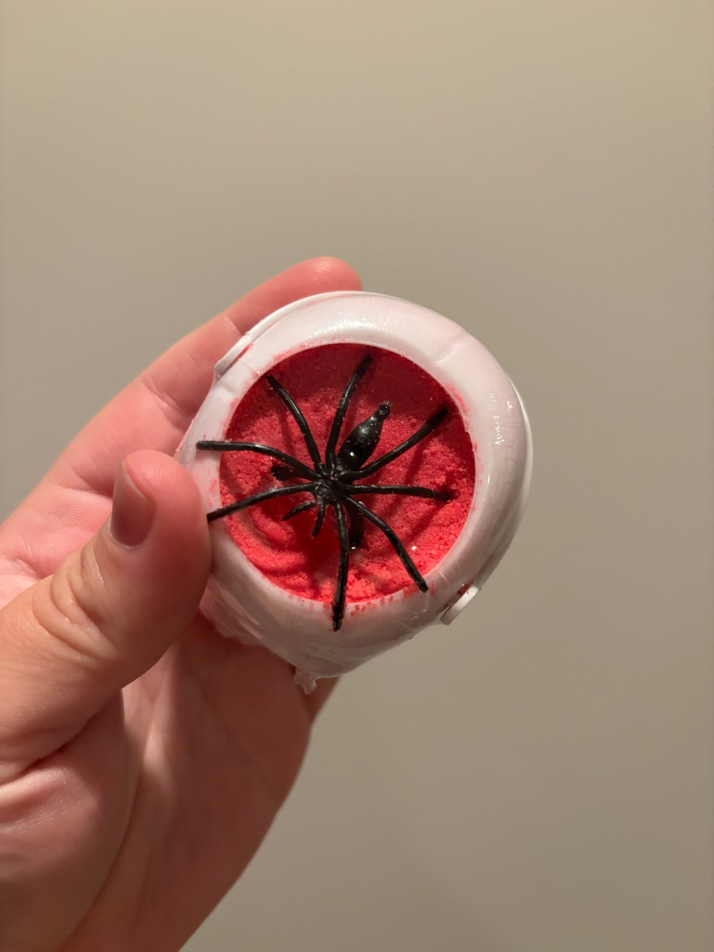 mini halloween skull bath bomb bucket