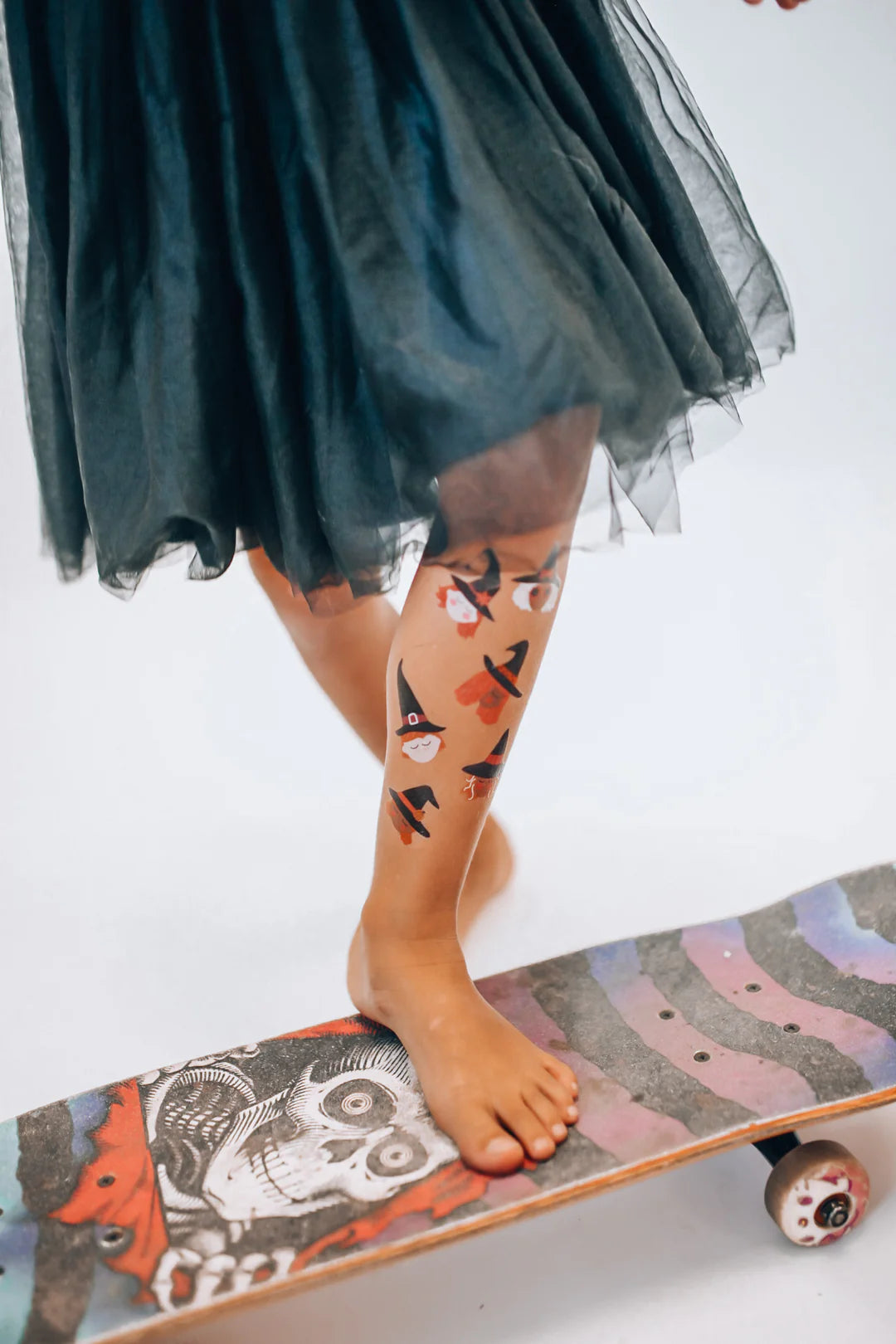 cute witches temporary tattoos // 1 sheet