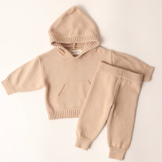 Hunter Knit Set in Beige