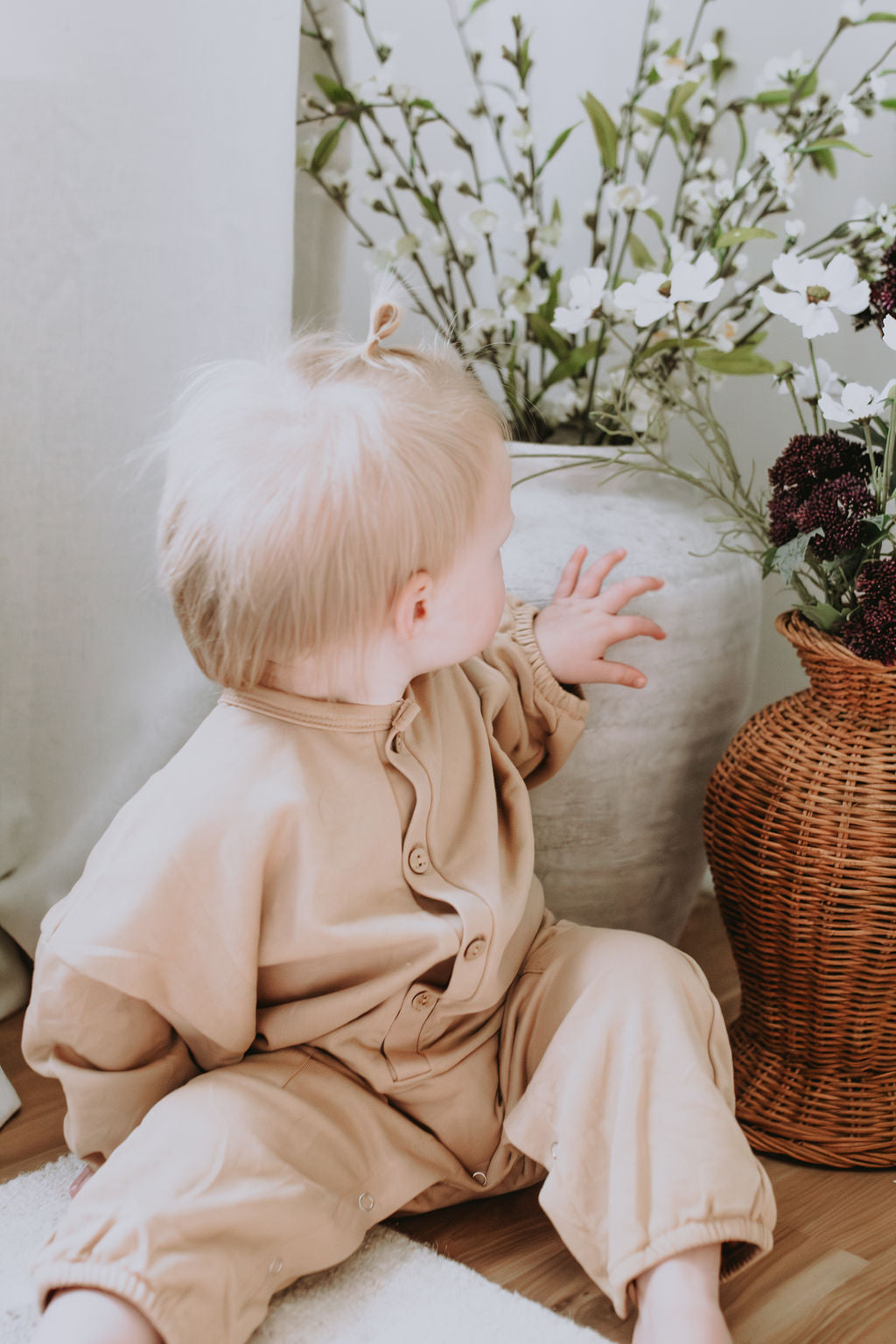 merrill jumpsuit // camel