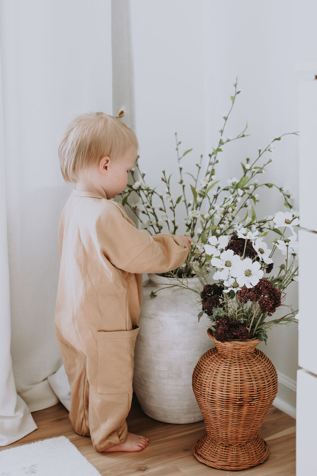 merrill jumpsuit // camel